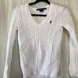 Ralph Lauren sport v neck sweater